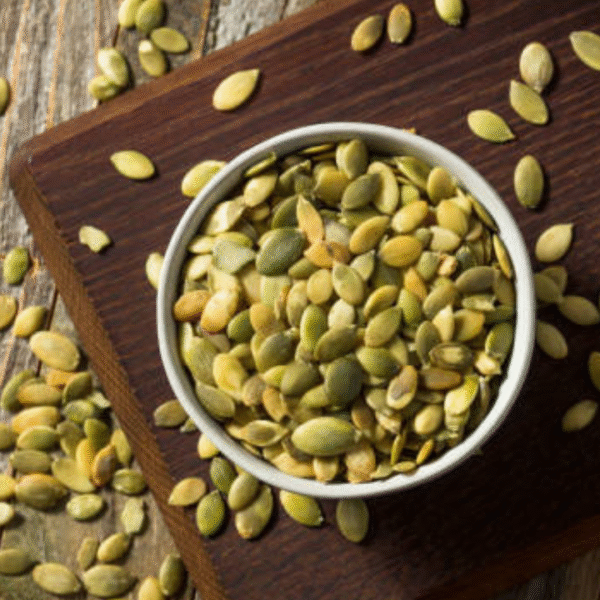 Pumpkin seeds,